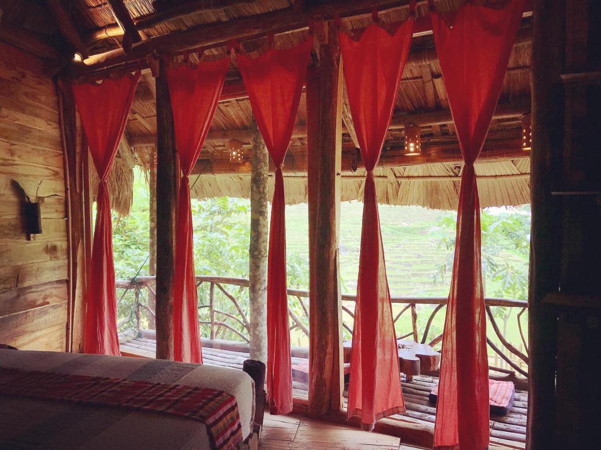 Vila Pu Luong Treehouse Exteriér fotografie
