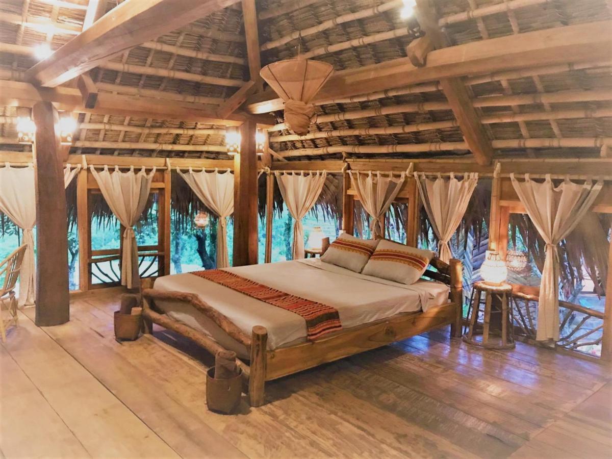 Vila Pu Luong Treehouse Exteriér fotografie