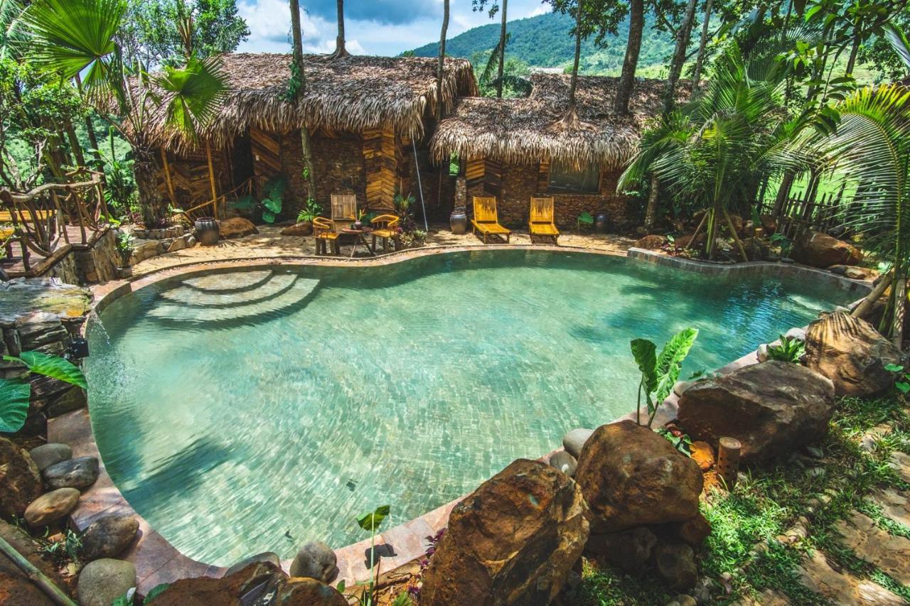Vila Pu Luong Treehouse Exteriér fotografie
